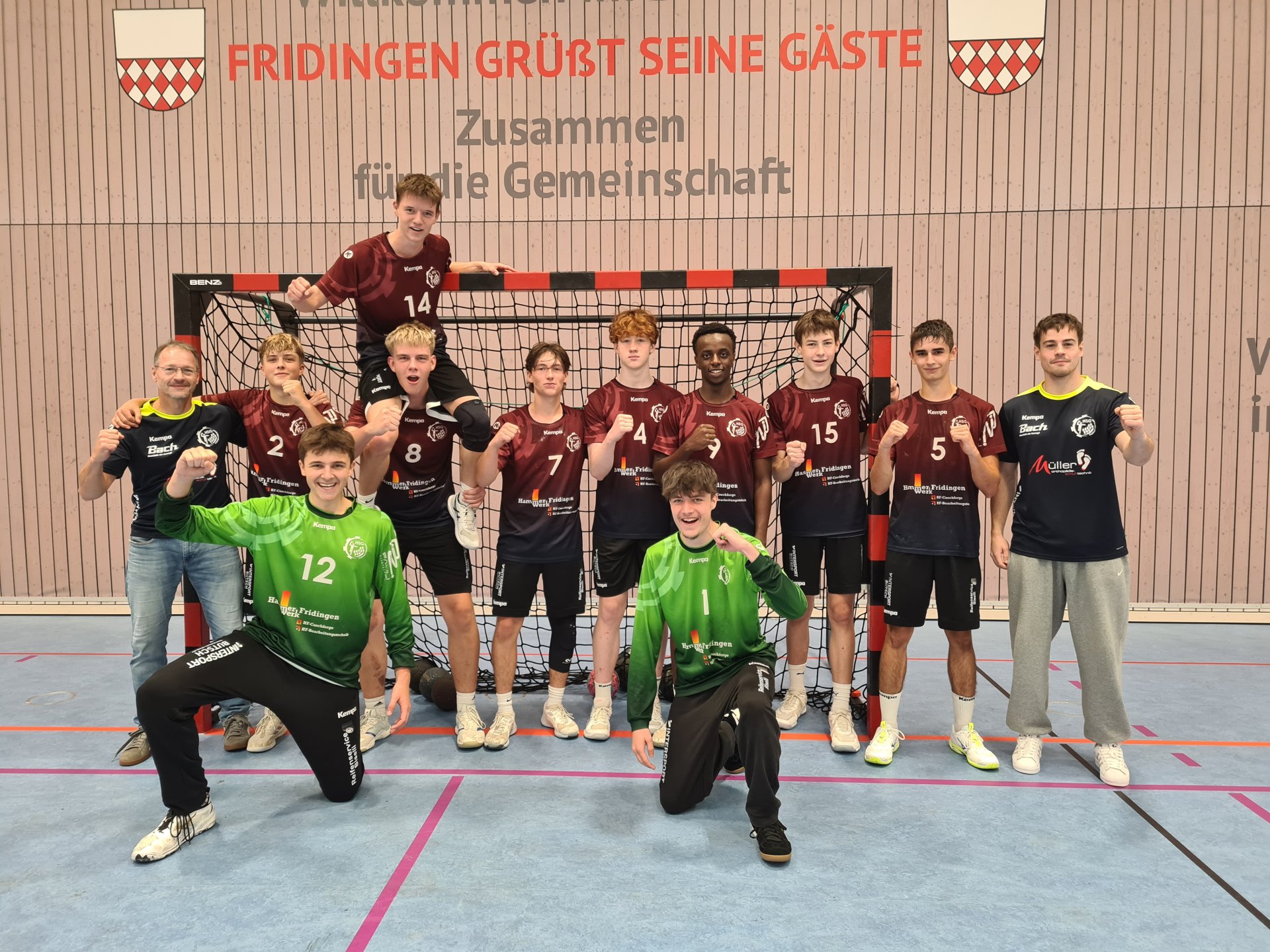Spannende Aufholjagd sichert der männlichen A-Jugend der HSG einen 25:22-Heimsieg gegen den TV Überlingen